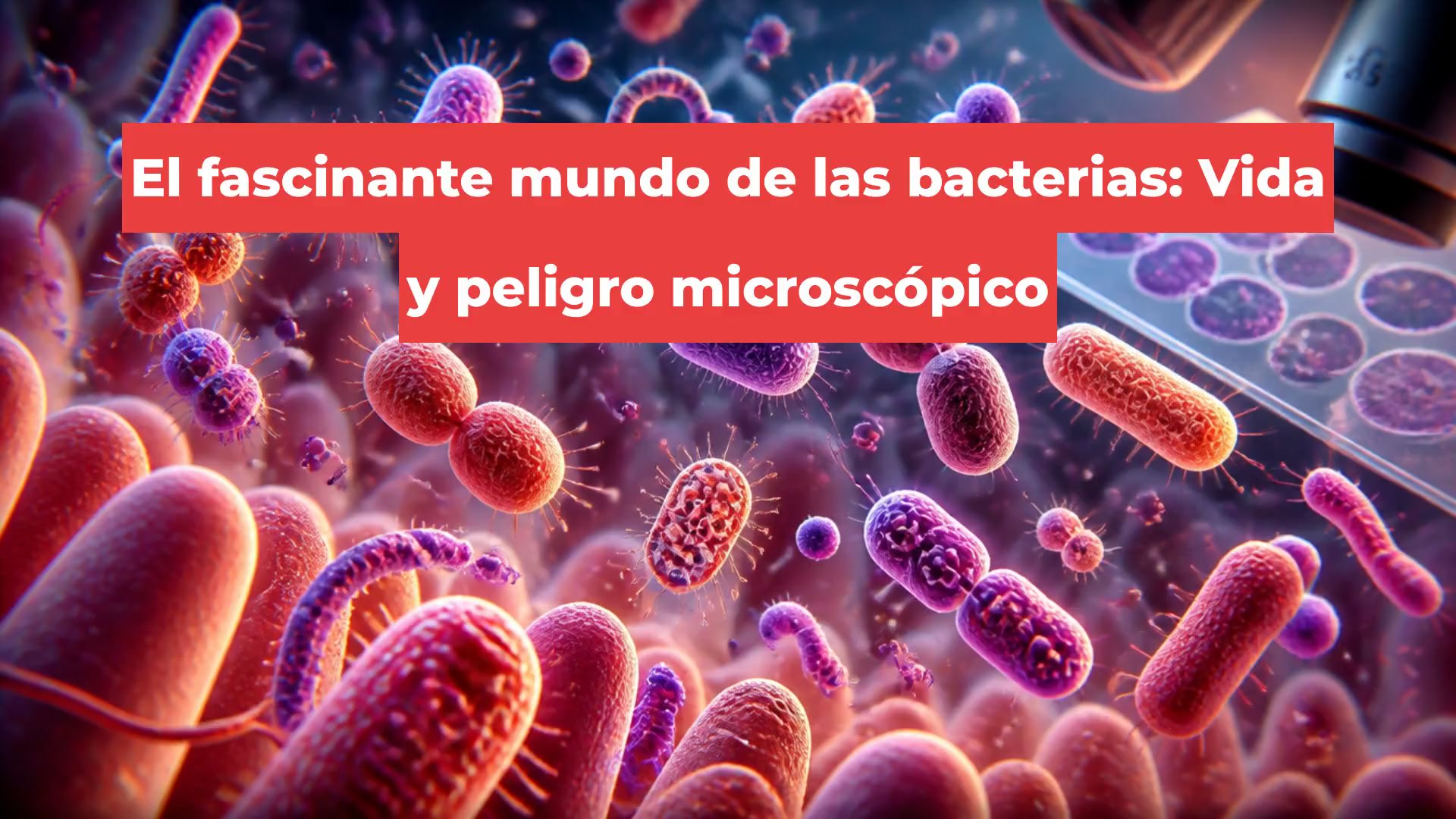 El fascinante mundo de las bacterias: Vida y peligro microscópico