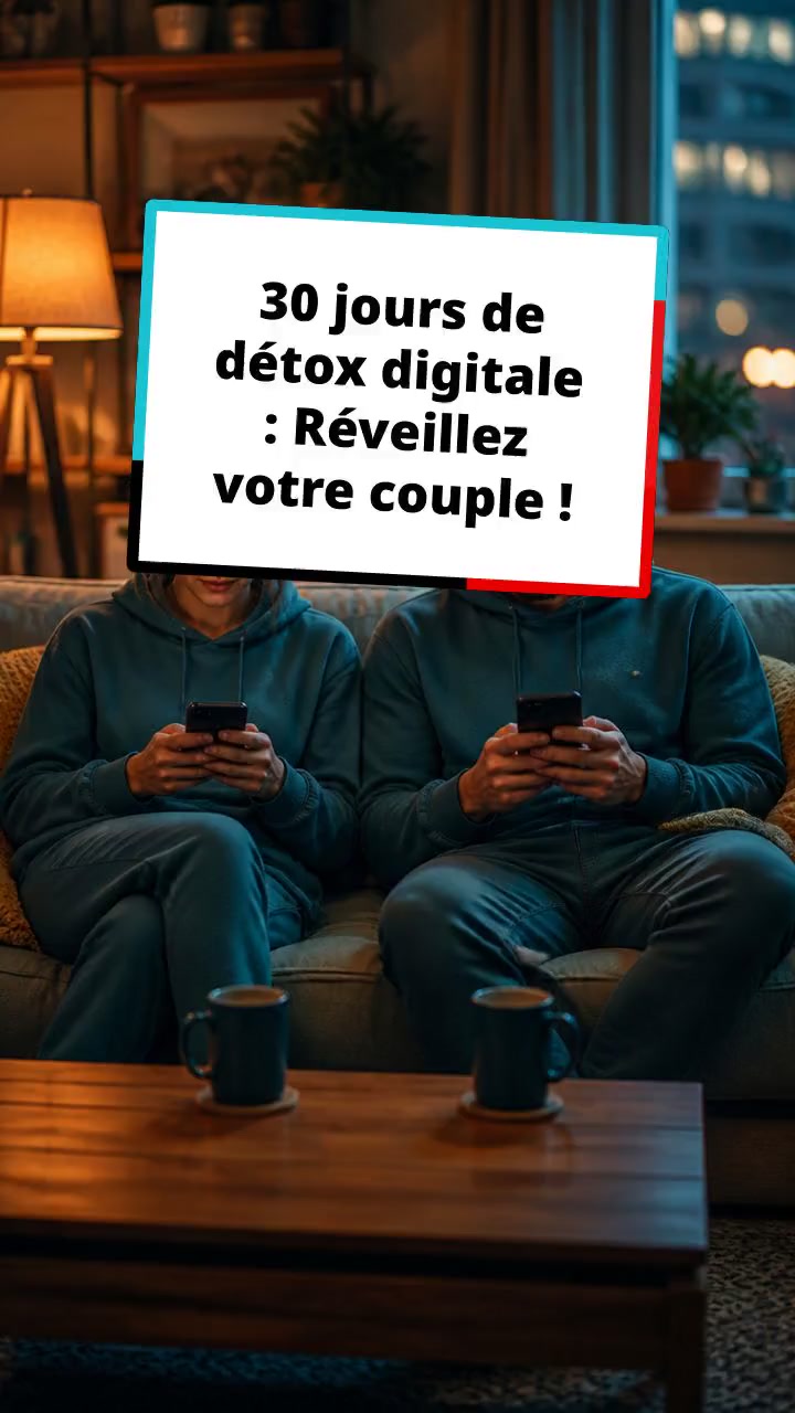 30 jours de détox digitale : Réveillez votre couple !
