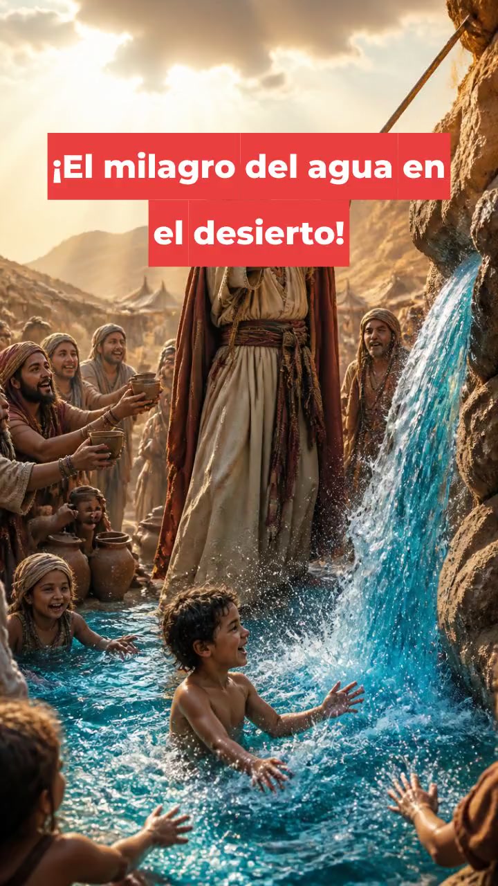 ¡El milagro del agua en el desierto!