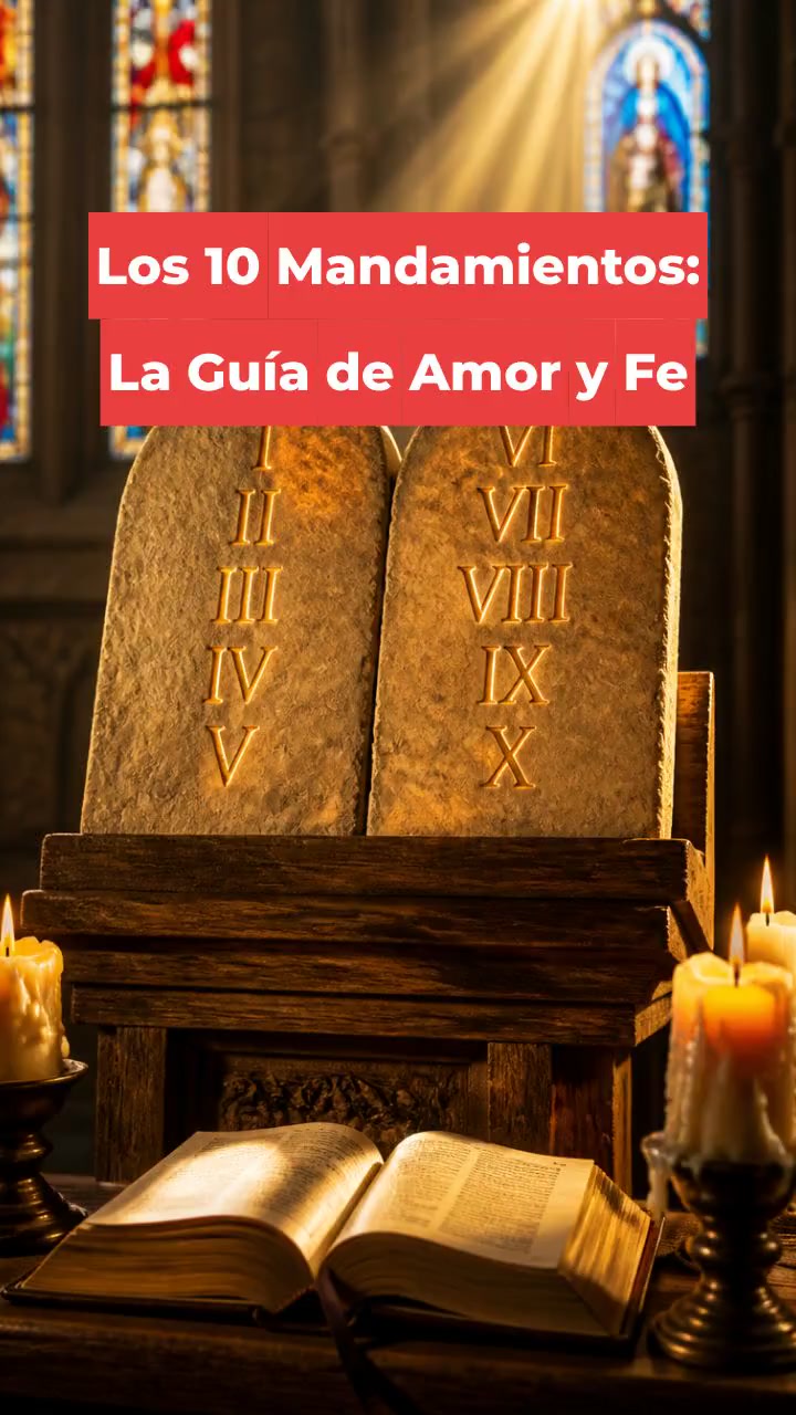 Los 10 Mandamientos: La Guía de Amor y Fe