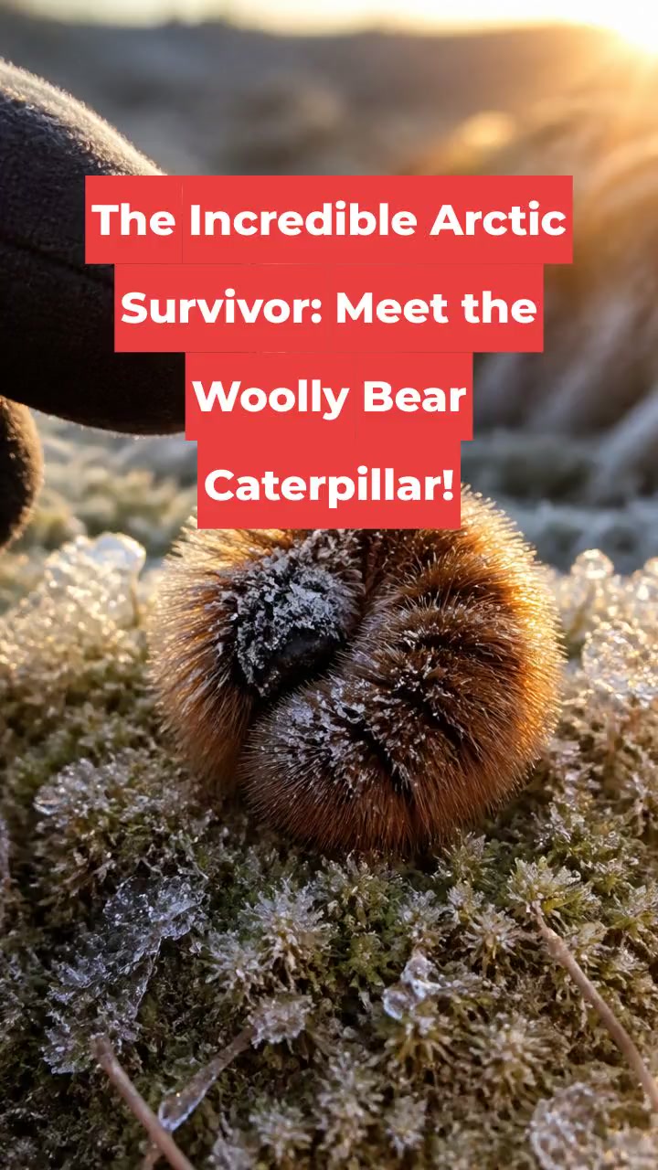 The Incredible Arctic Survivor: Meet the Woolly Bear Caterpillar!