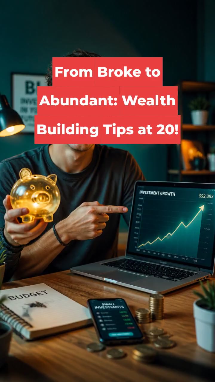 From Broke to Abundant: Wealth Building Tips at 20!