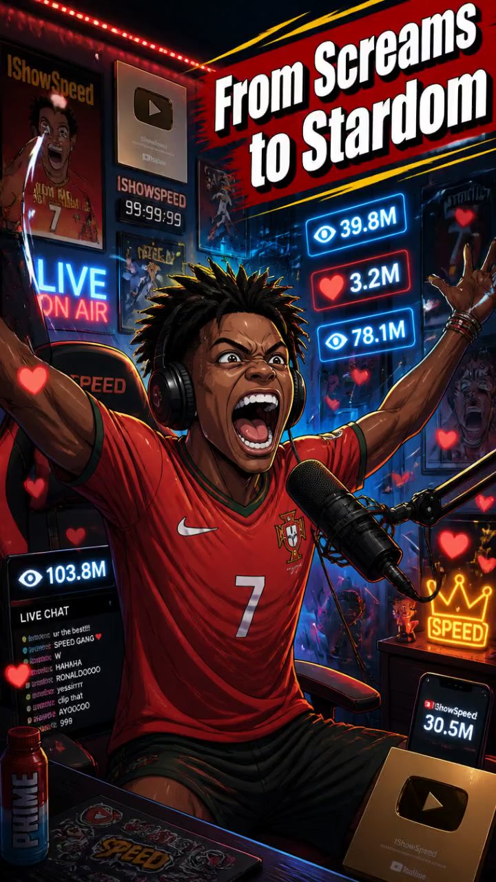 From Zero to Internet Sensation: The Rise of IShowSpeed!
