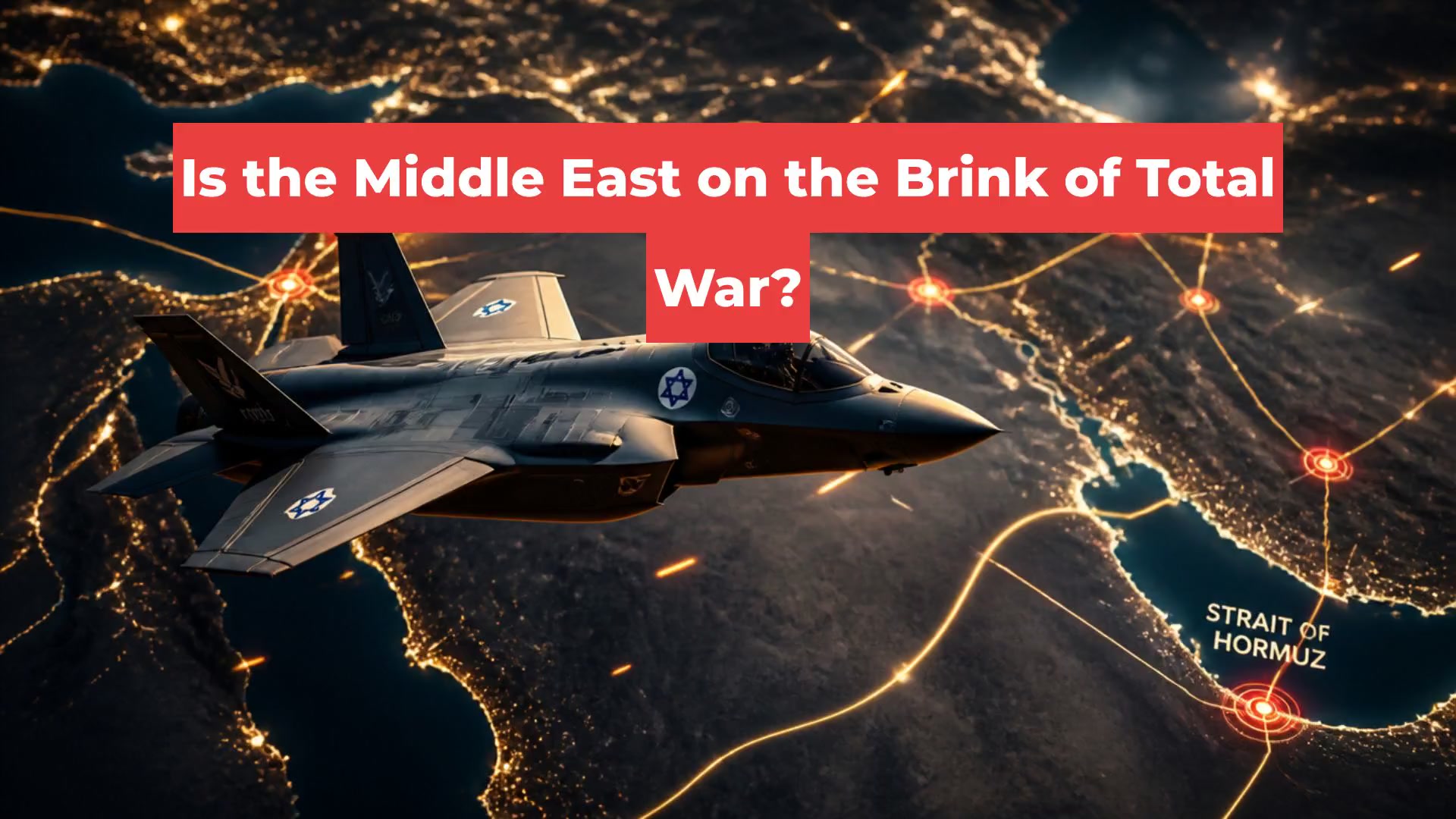 Is the Middle East on the Brink of Total War?