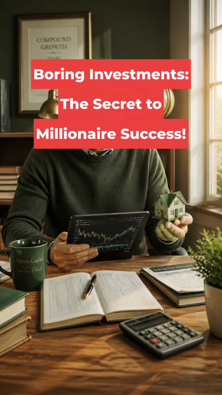 Boring Investments: The Secret to Millionaire Success!