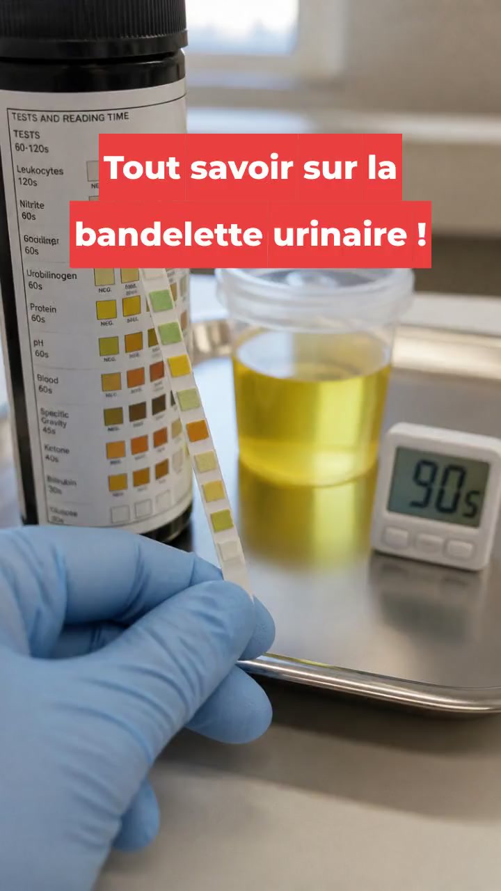 Tout savoir sur la bandelette urinaire !