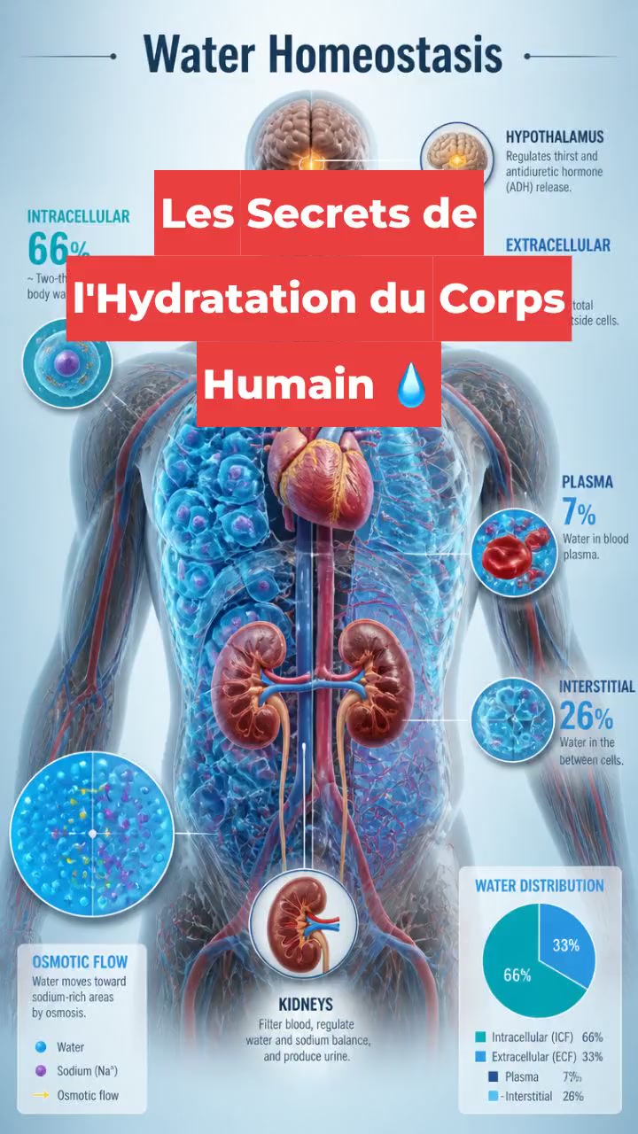 Les Secrets de l'Hydratation du Corps Humain 💧