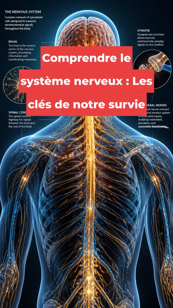 Comprendre le système nerveux : Les clés de notre survie