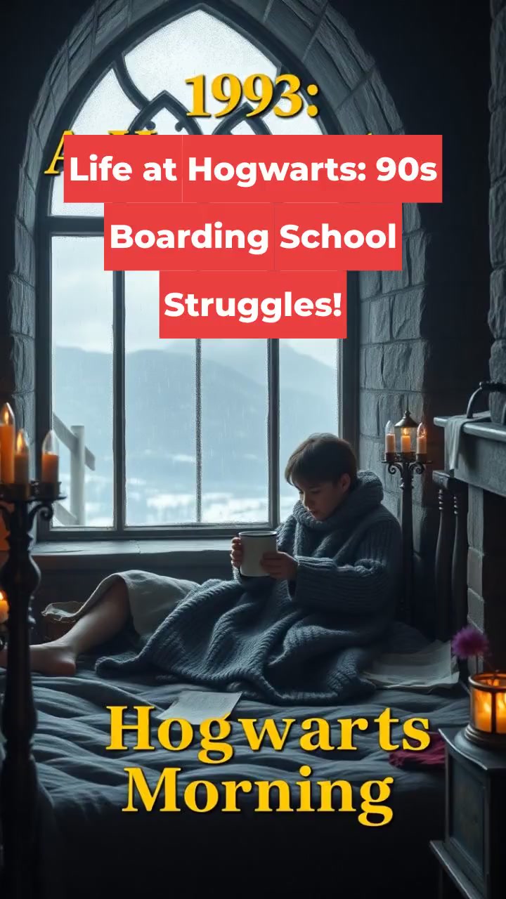 Life at Hogwarts: 90s Boarding School Struggles!