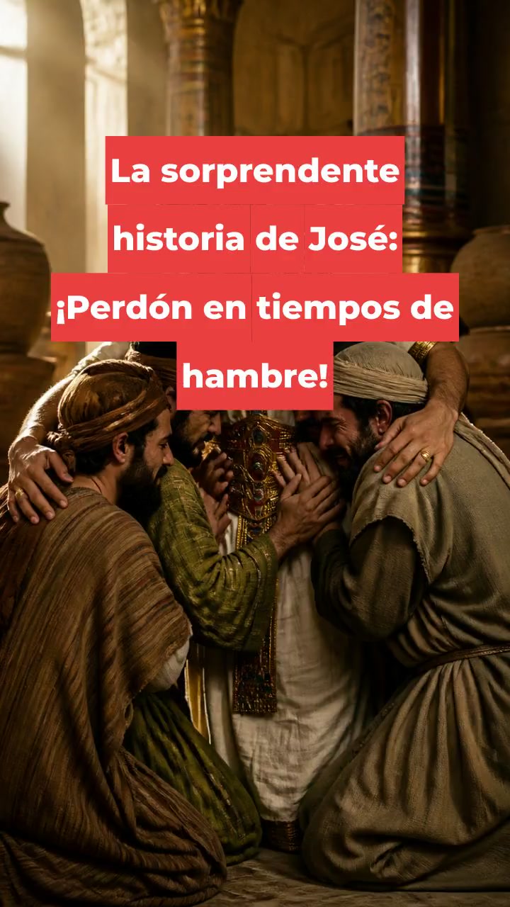La sorprendente historia de José: ¡Perdón en tiempos de hambre!