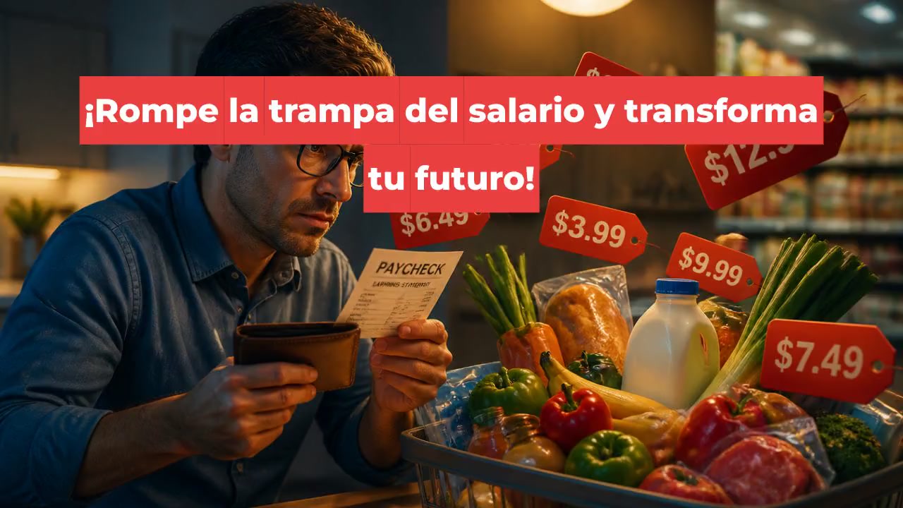 ¡Rompe la trampa del salario y transforma tu futuro!