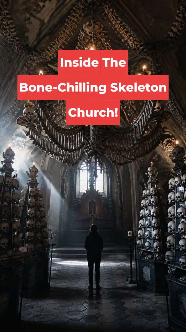 Inside The Bone-Chilling Skeleton Church!