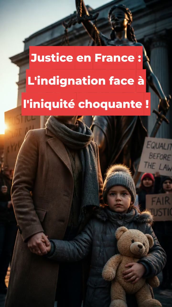 Justice en France : L'indignation face à l'iniquité choquante !