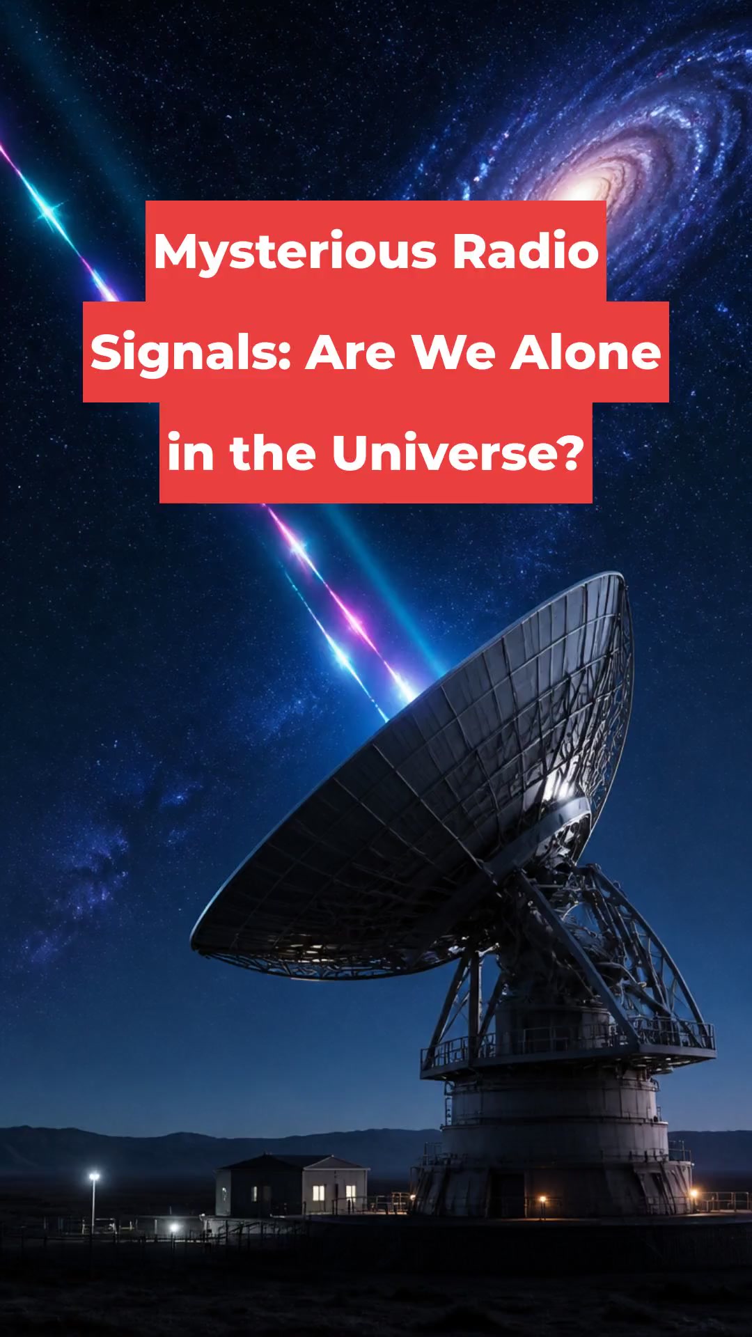 Mysterious Radio Signals: Are We Alone in the Universe? - Vexub