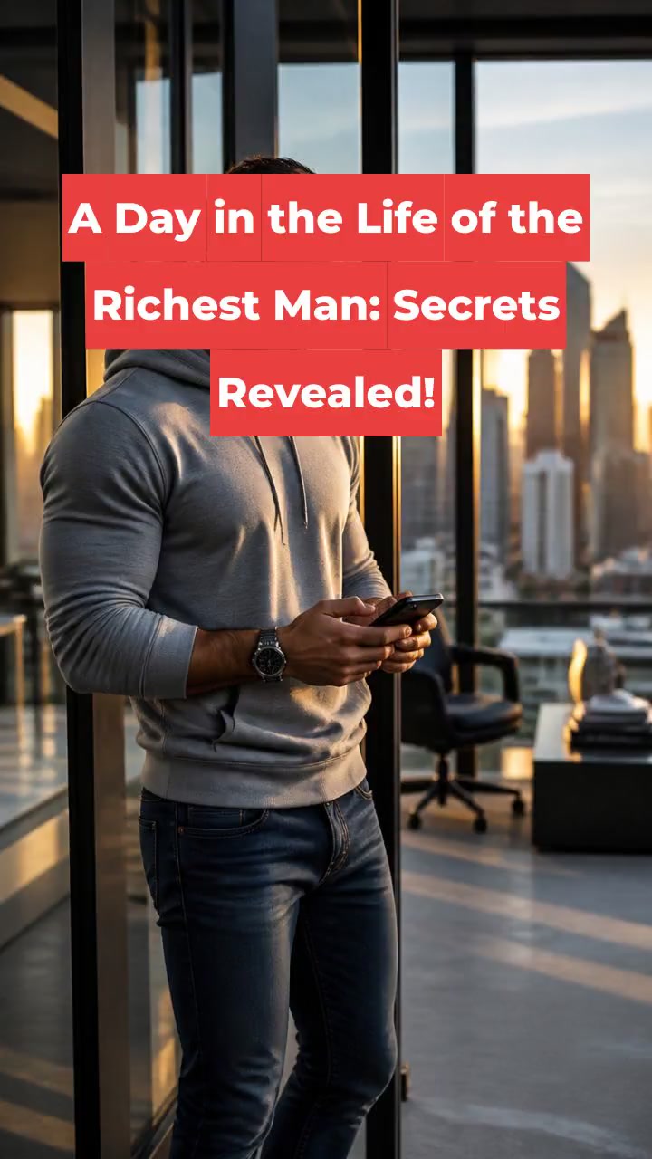 A Day in the Life of the Richest Man: Secrets Revealed!