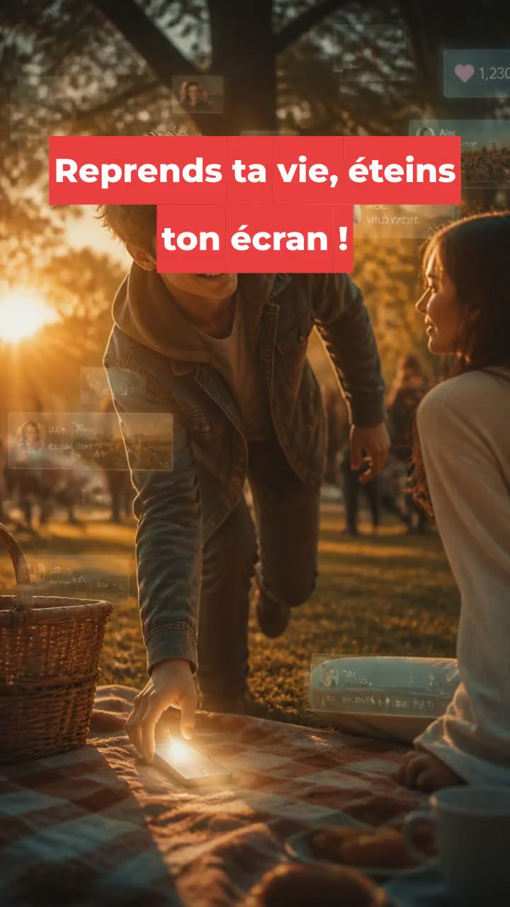 Reprends ta vie, éteins ton écran !