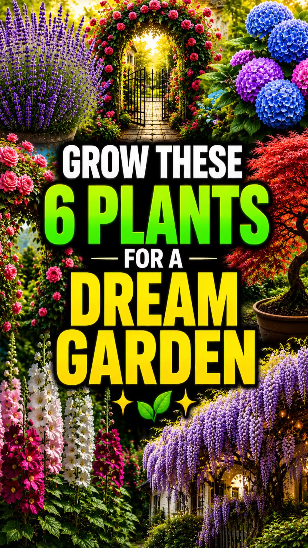 Grow These 6 Plants For A Dream Garden ✨🌱