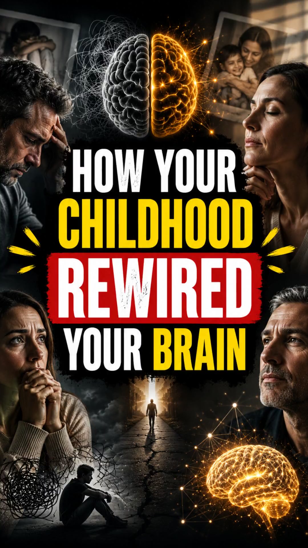 How Your Childhood Rewired Your Brain 😳🧠