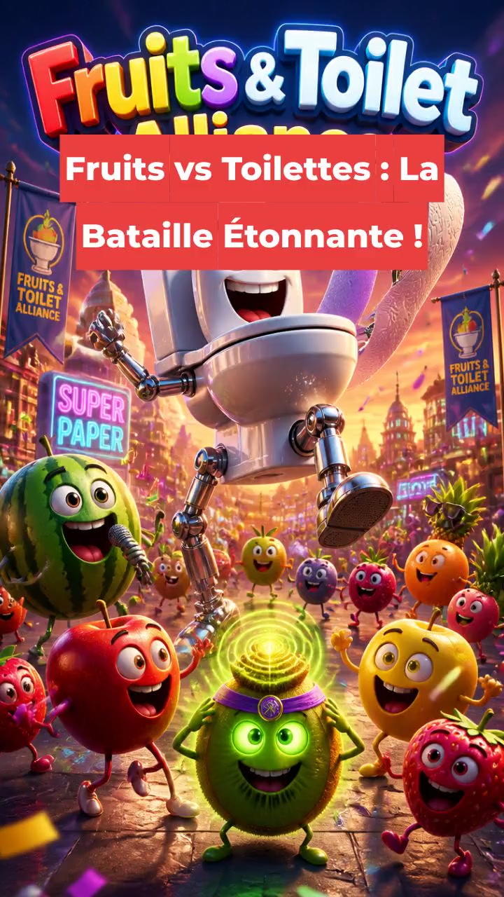 Fruits vs Toilettes : La Bataille Étonnante !