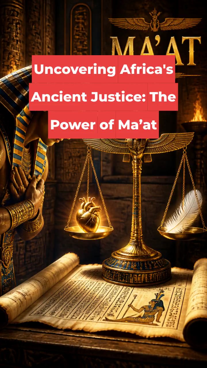 Uncovering Africa's Ancient Justice: The Power of Ma’at