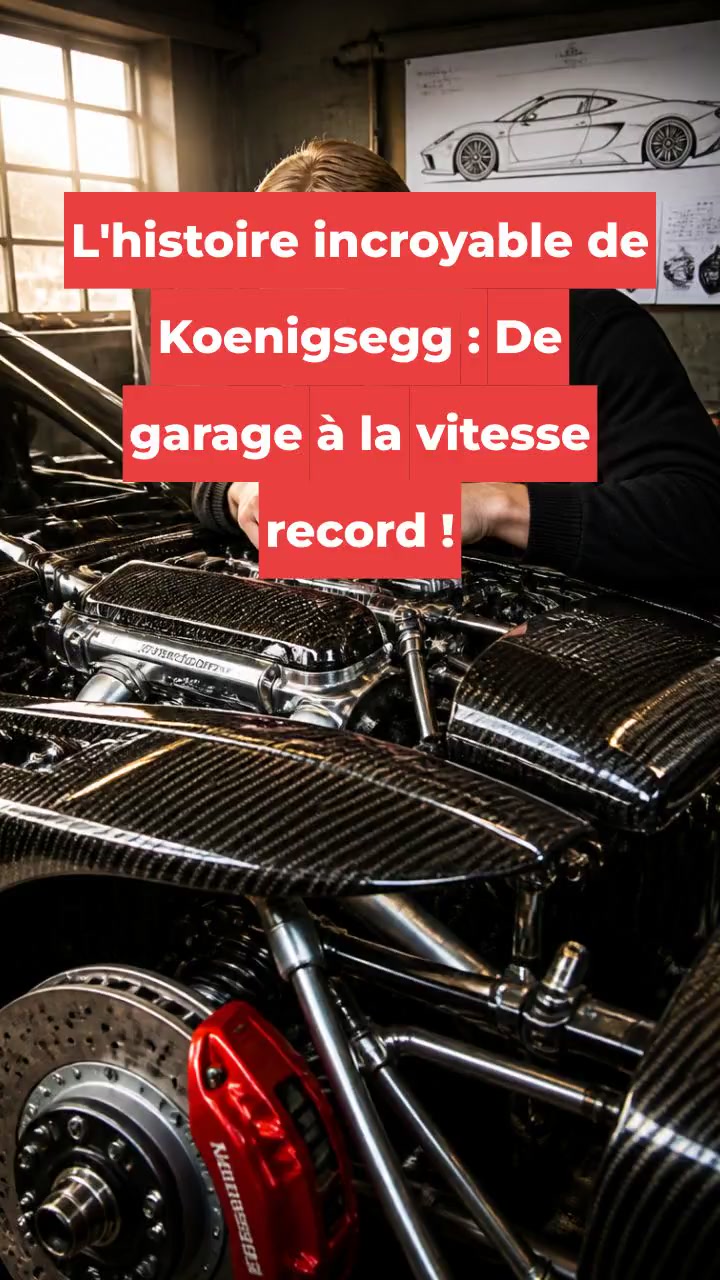L'histoire incroyable de Koenigsegg : De garage à la vitesse record !