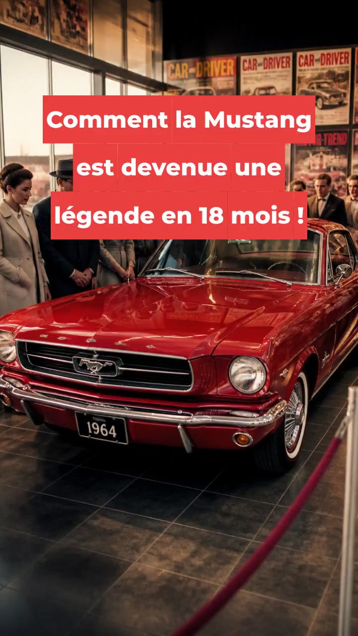 Comment la Mustang est devenue une légende en 18 mois !