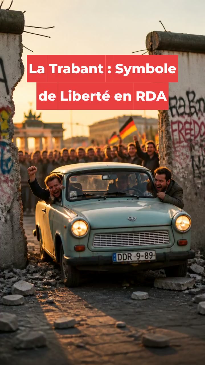 La Trabant : Symbole de Liberté en RDA