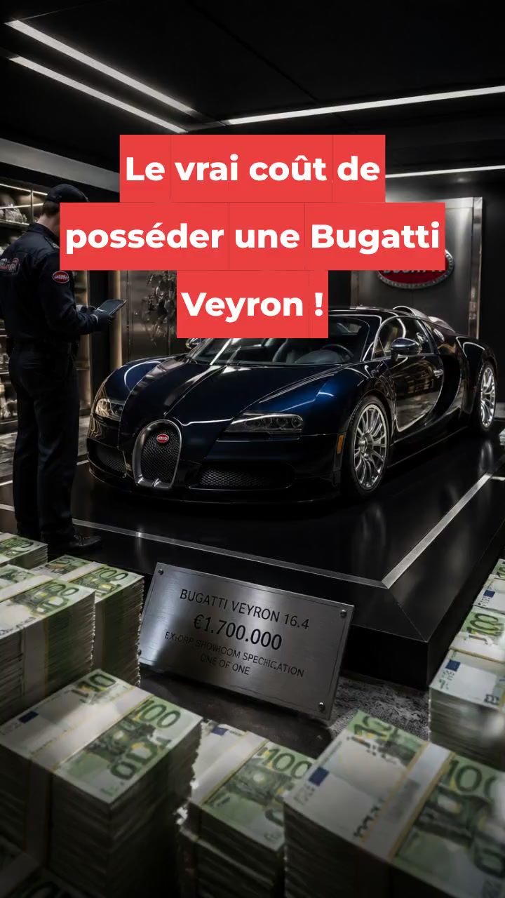 Le vrai coût de posséder une Bugatti Veyron !