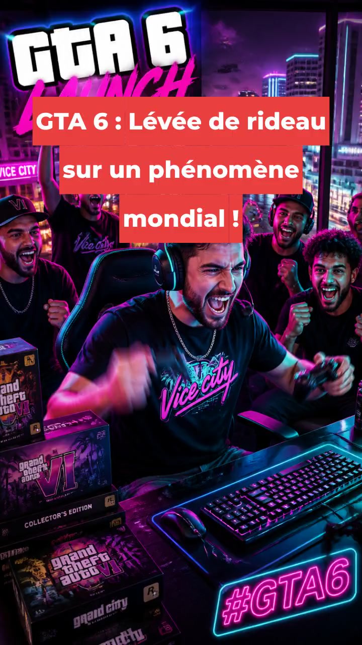 GTA 6 : Lévée de rideau sur un phénomène mondial !