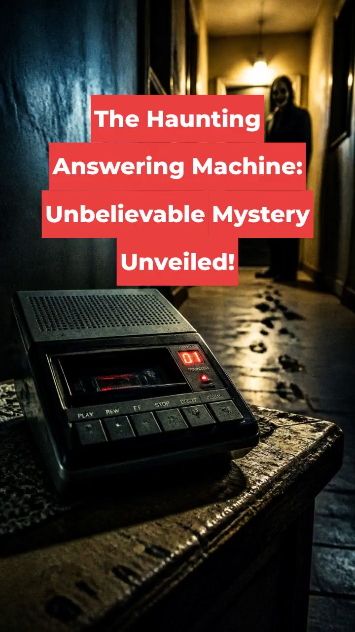The Haunting Answering Machine: Unbelievable Mystery Unveiled! - Vexub