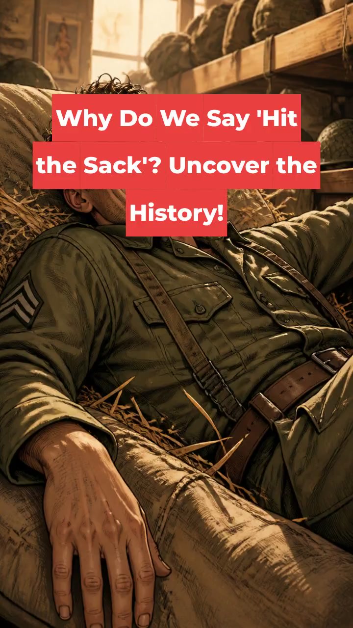 Why Do We Say 'Hit the Sack'? Uncover the History!