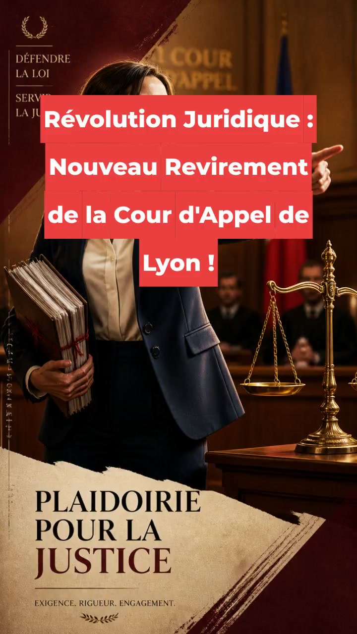 Révolution Juridique : Nouveau Revirement de la Cour d'Appel de Lyon !
