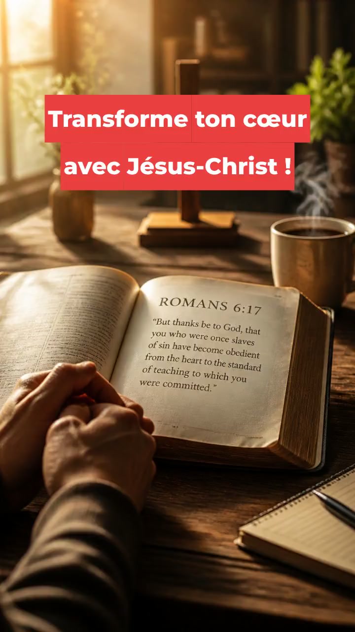 Transforme ton cœur avec Jésus-Christ !