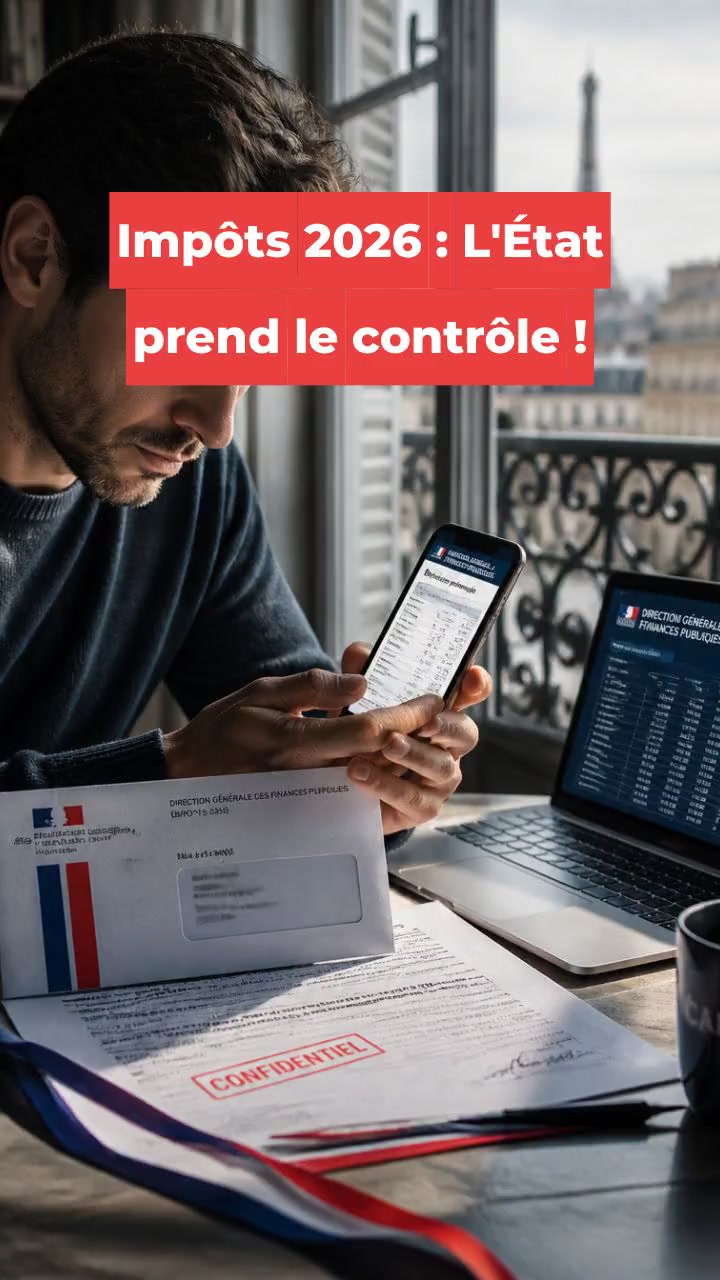 Impôts 2026 : L'État prend le contrôle !