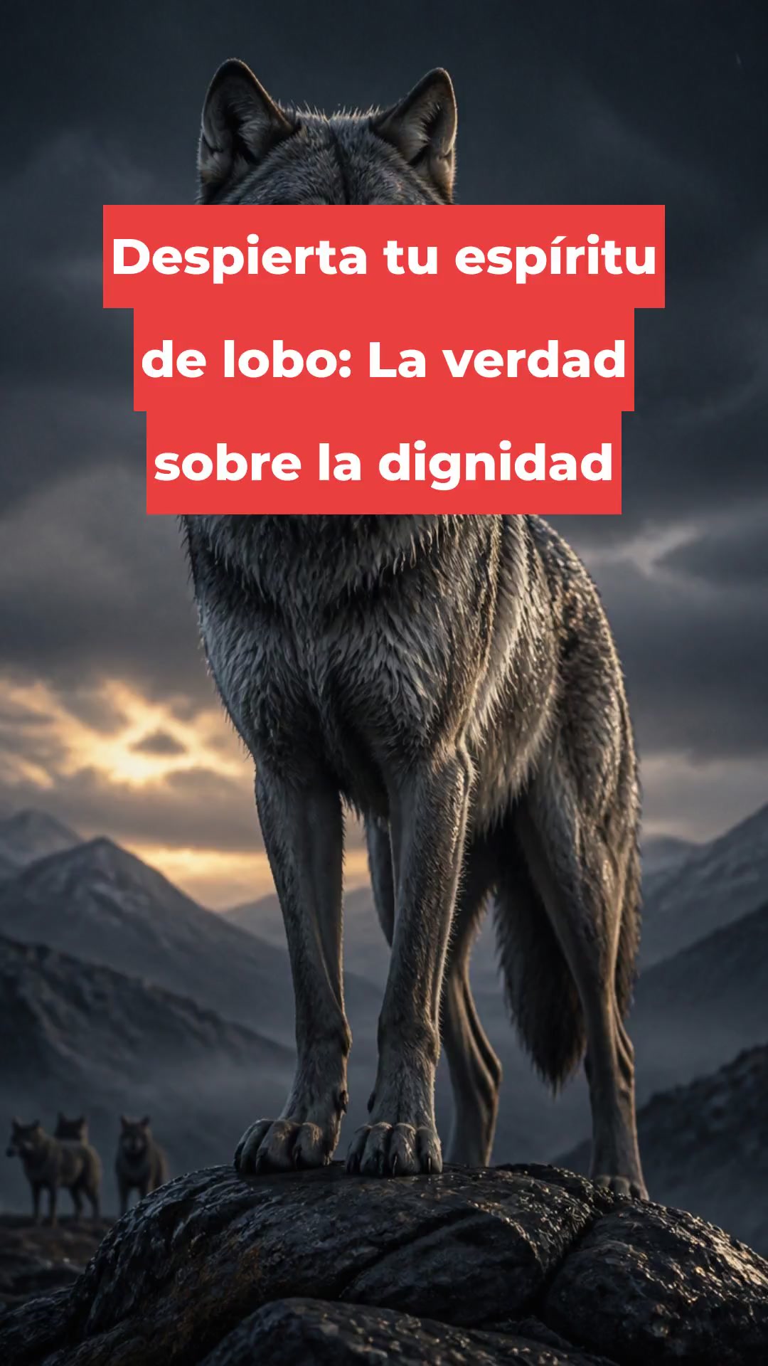 Despierta tu espíritu de lobo: La verdad sobre la dignidad