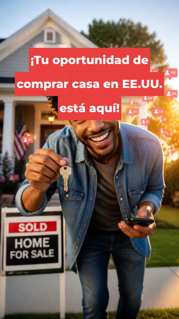 ¡Tu oportunidad de comprar casa en EE.UU. está aquí!