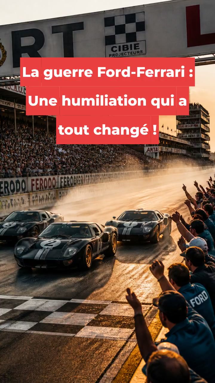 La guerre Ford-Ferrari : Une humiliation qui a tout changé !