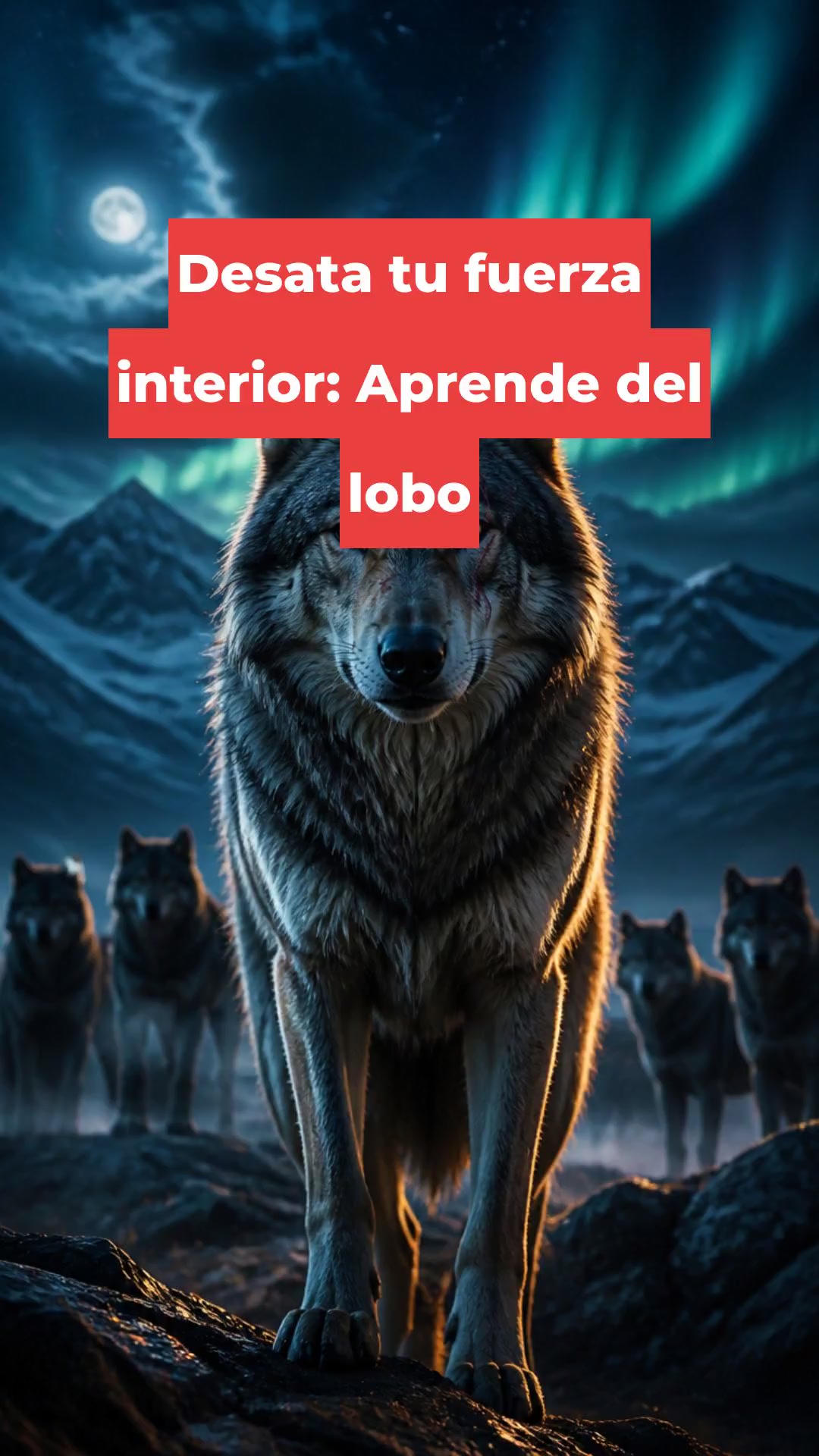 Desata tu fuerza interior: Aprende del lobo