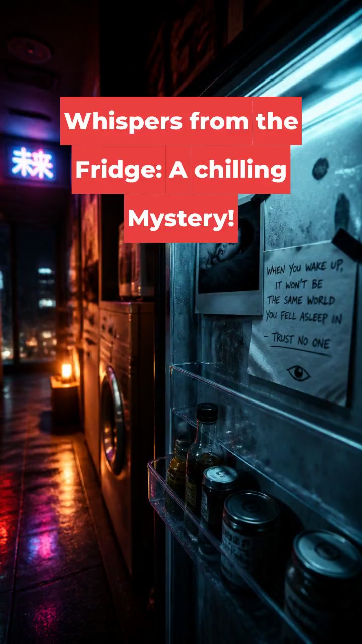 Whispers from the Fridge: A chilling Mystery!