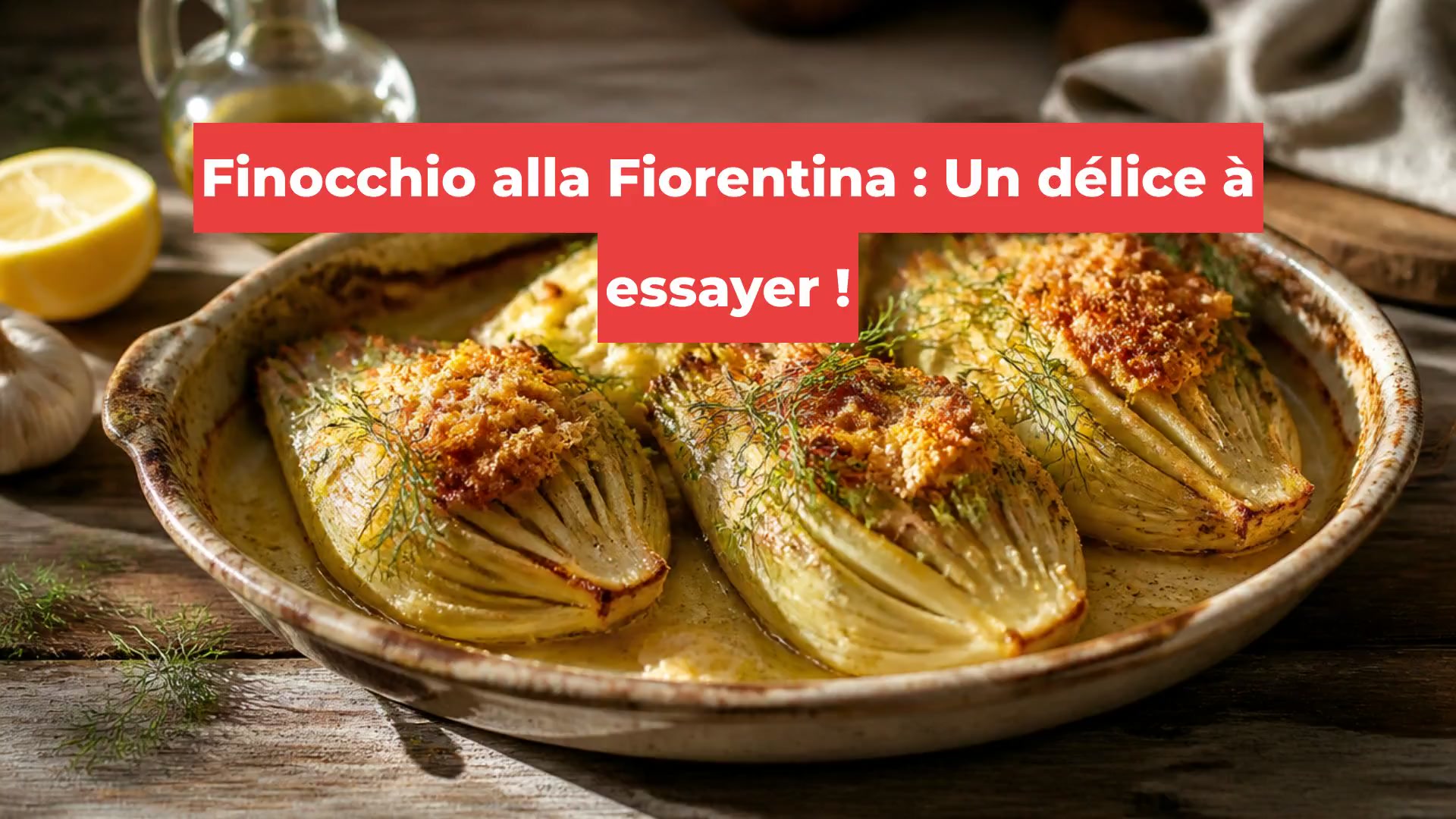 Finocchio alla Fiorentina : Un délice à essayer !