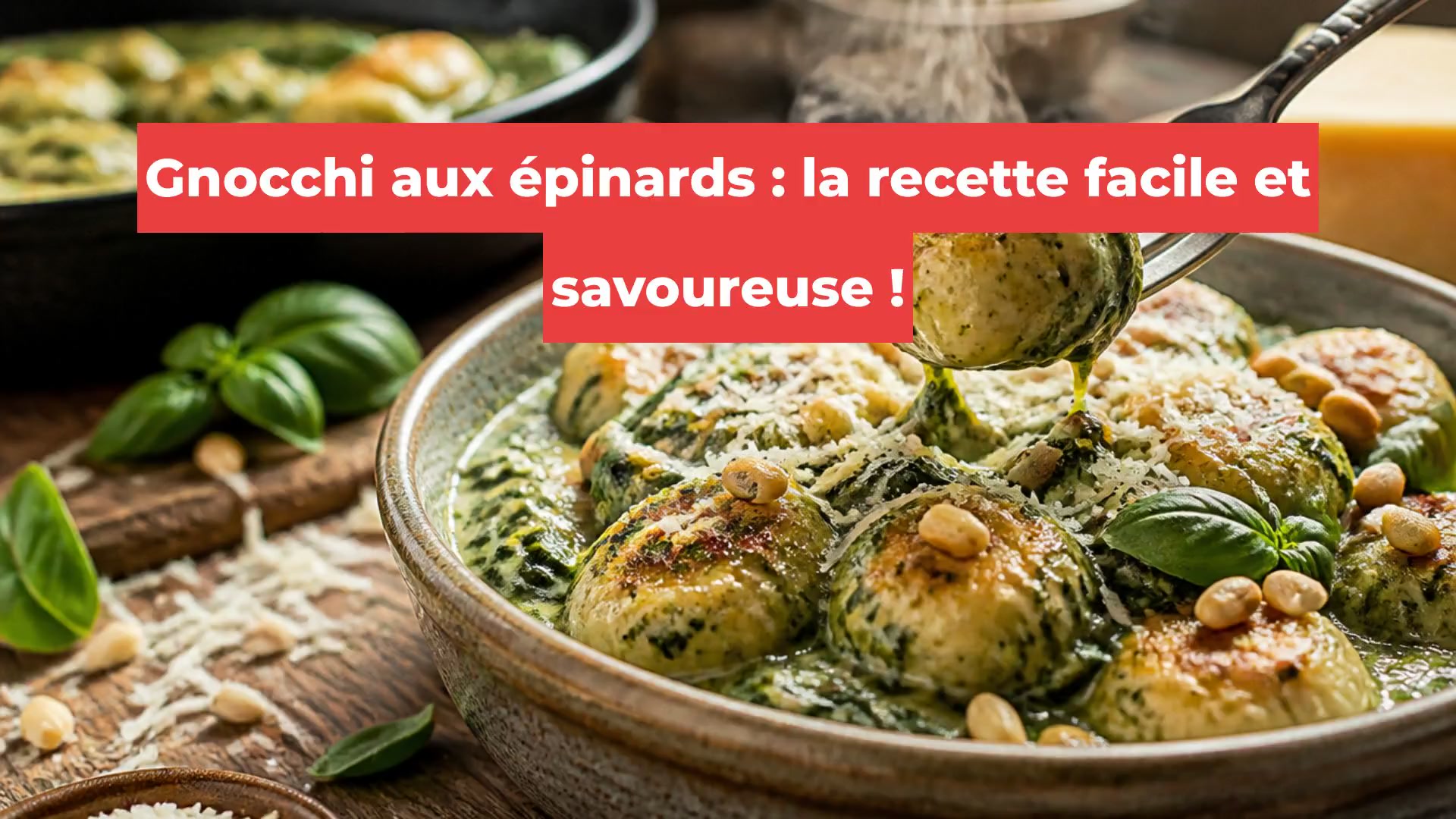 Gnocchi aux épinards : la recette facile et savoureuse !
