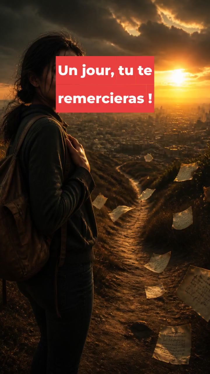 Un jour, tu te remercieras !