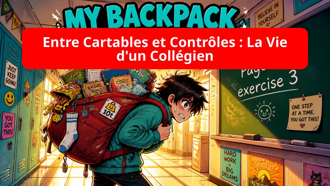 Entre Cartables et Contrôles : La Vie d'un Collégien