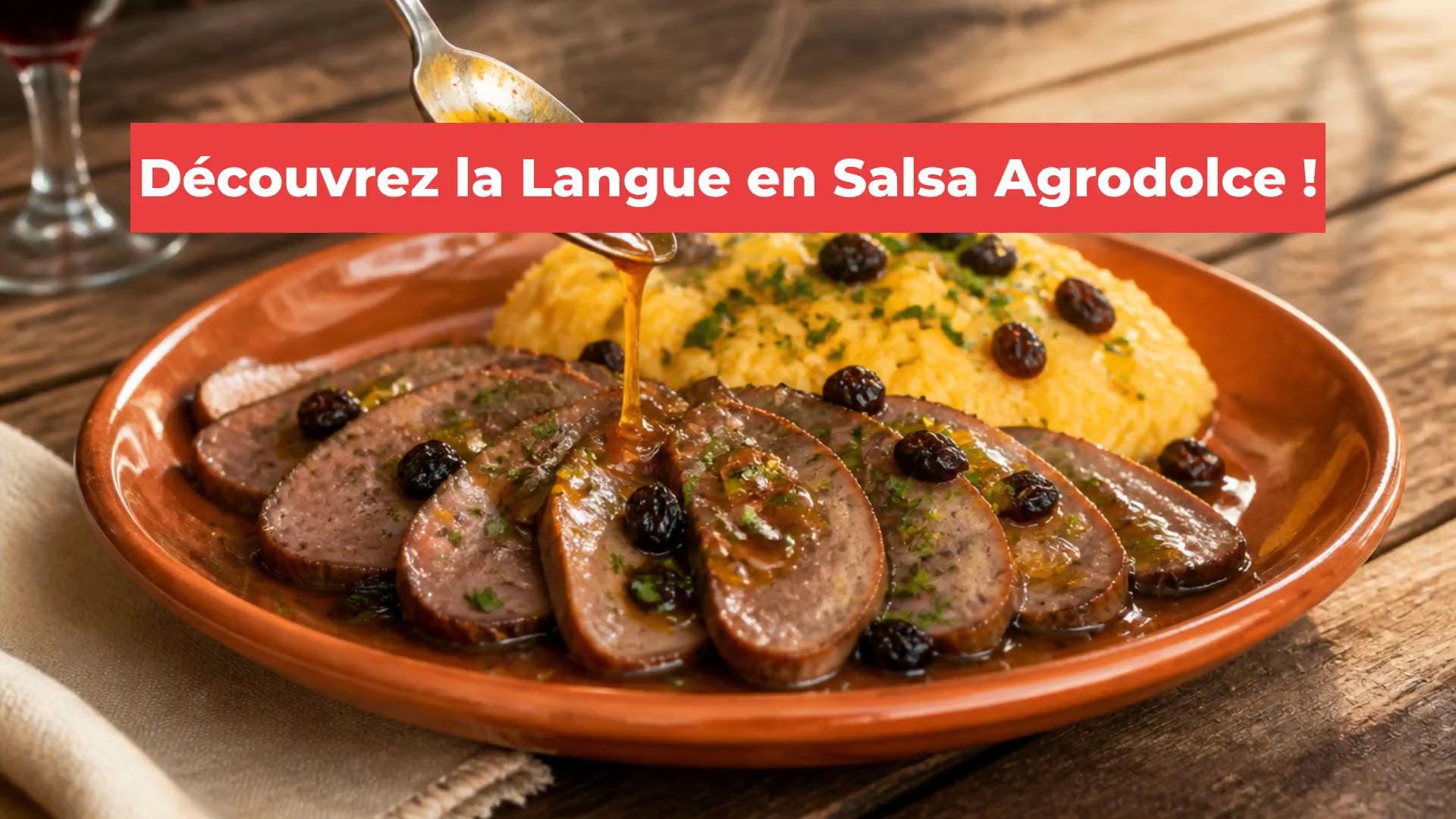 Découvrez la Langue en Salsa Agrodolce !