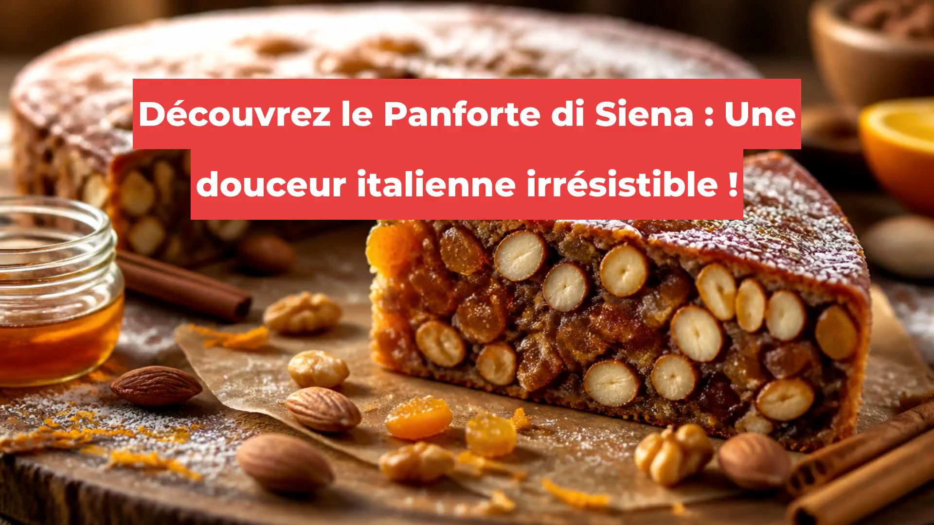 Découvrez le Panforte di Siena : Une douceur italienne irrésistible !
