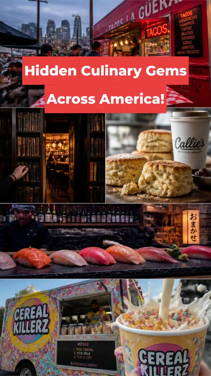 Hidden Culinary Gems Across America!