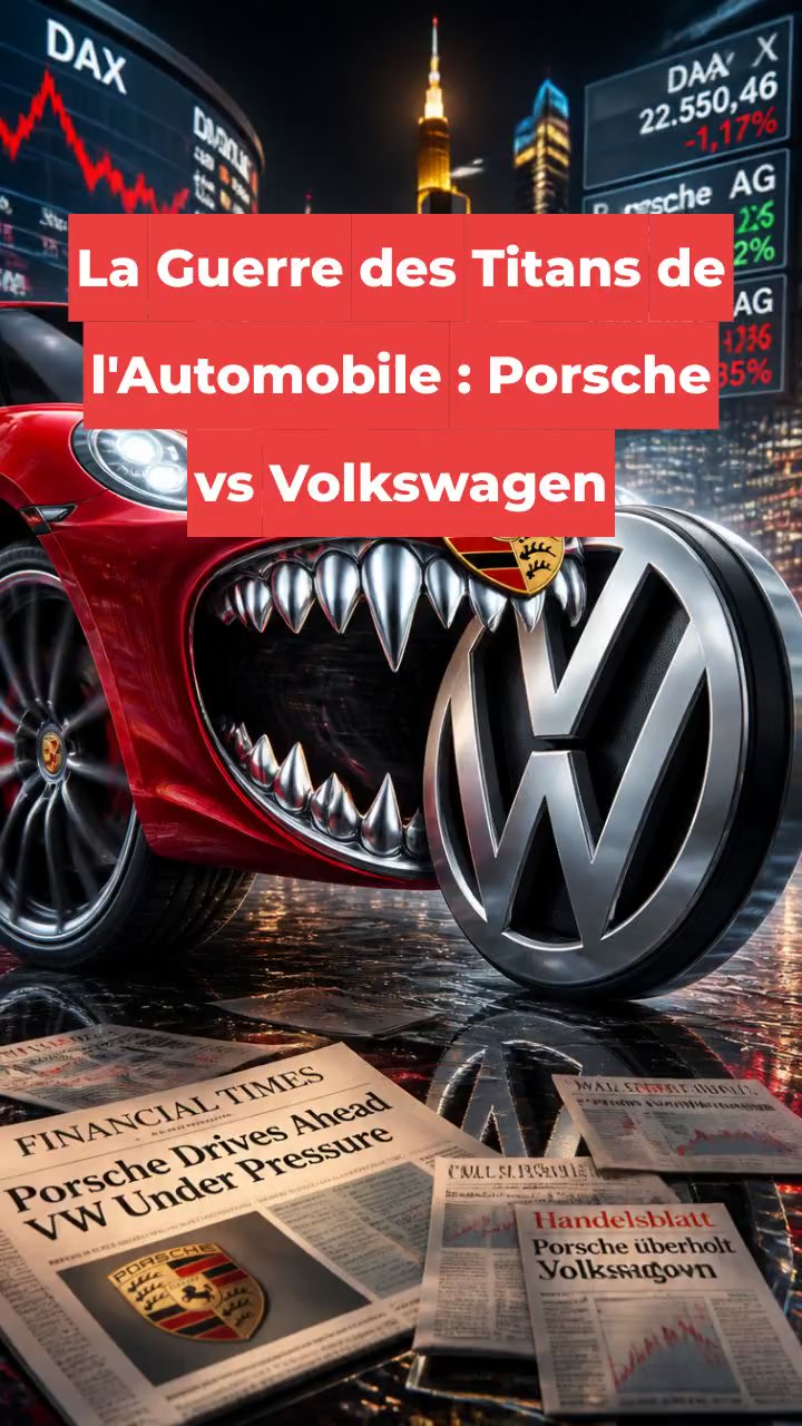 La Guerre des Titans de l'Automobile : Porsche vs Volkswagen