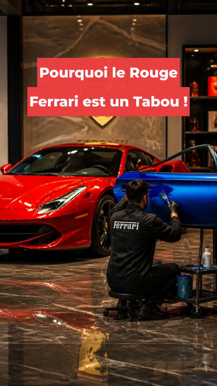 Pourquoi le Rouge Ferrari est un Tabou !