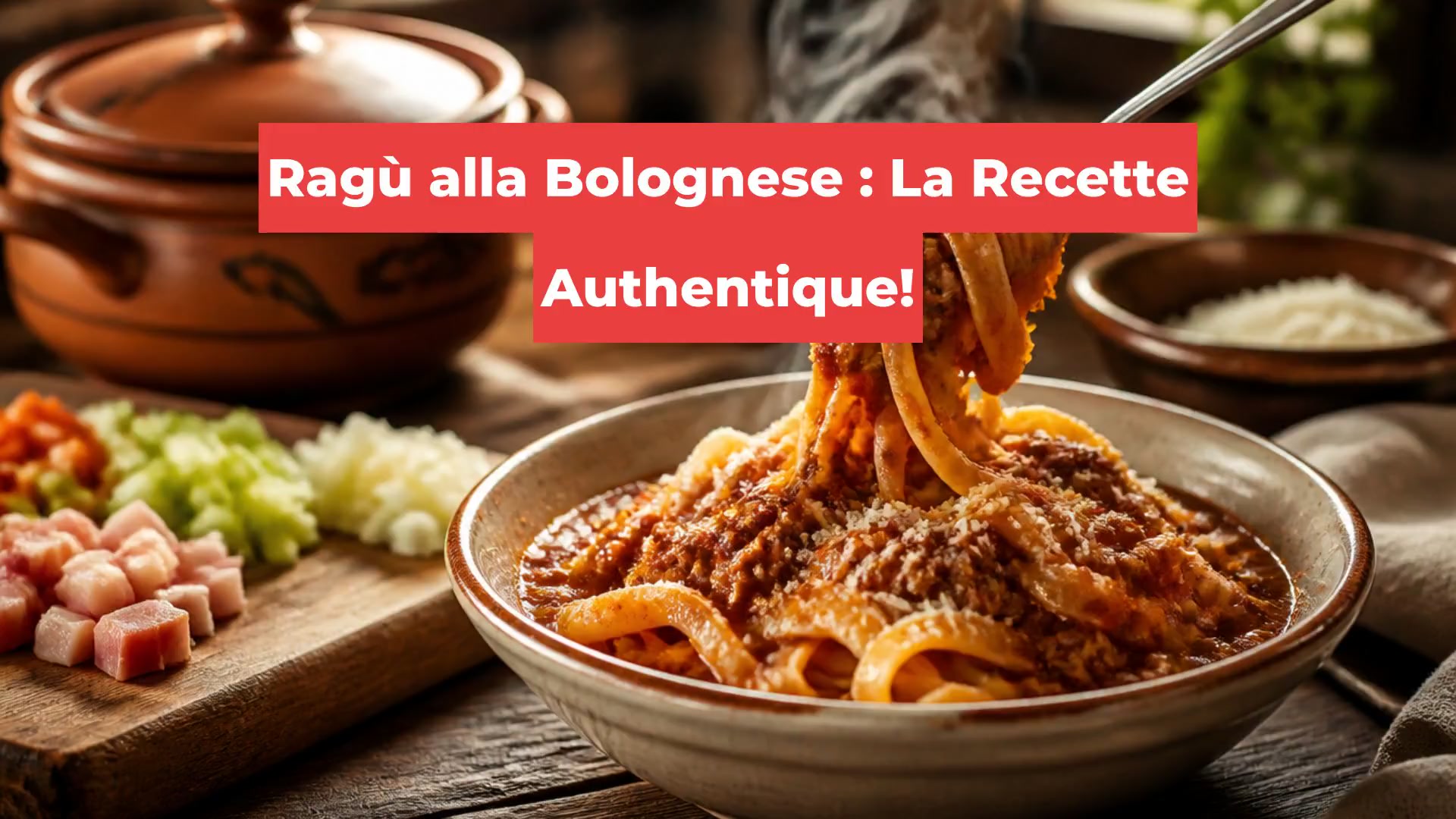 Ragù alla Bolognese : La Recette Authentique!