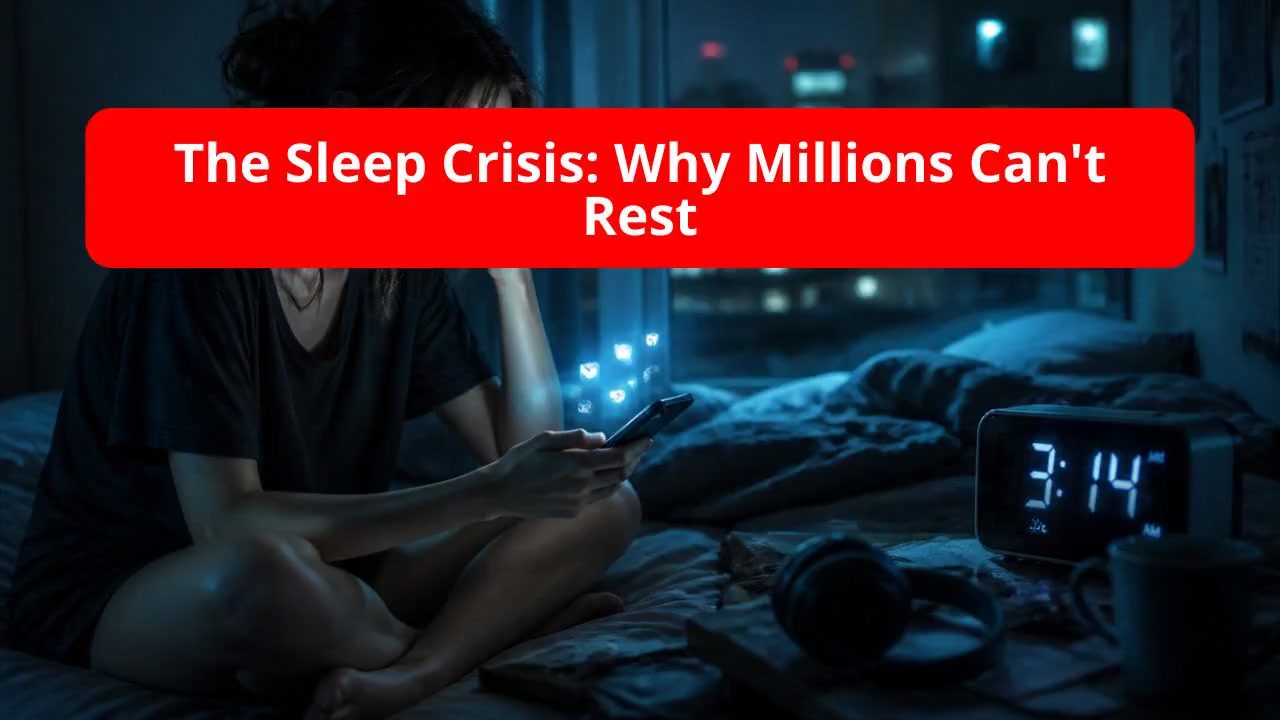 The Sleep Crisis: Why Millions Can't Rest